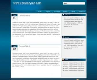 Modèle De Site Web Web2
