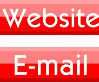 Boutons De Site Web E Mail