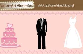 Pernikahan Vektor Gratis Grafis