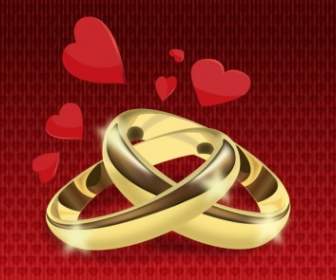 Anéis De Casamento Vetor
