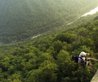 Panorama Di West Virginia New River Gorge