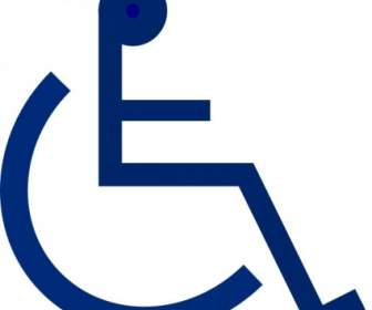 輪椅標誌的剪貼畫
