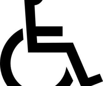 Rollstuhl Symbol ClipArt