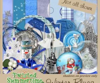 Serie Di Natale Bianco Del Collage