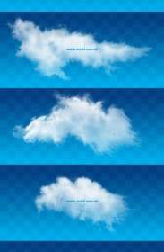 รูปภาพ Highdefinition Psd ชั้นเมฆขาว