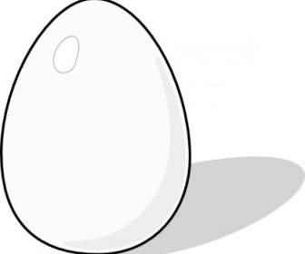 ClipArt Di Uovo Bianco