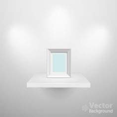 White Space To Display Vector