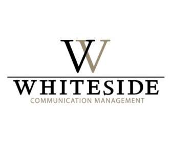 Whiteside 통신 관리