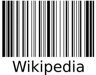 Wikipedia Barcode Clip Art
