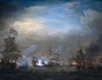 Willem Van De Velde Art Painting