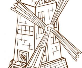 Windmühle ClipArts