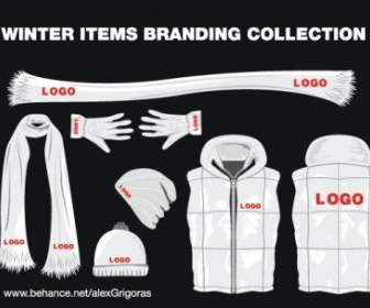 Зимние товары бренда коллекции