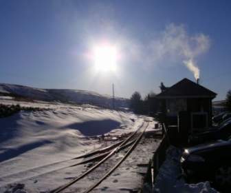 Winter On The Railway