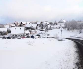 Winter-Dorf