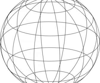 Wire Globe Clip Art