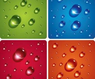 Wizardclear Water Droplets Vector