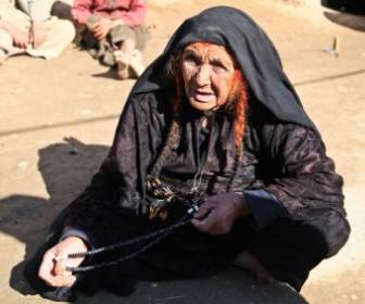 Mujer Vieja Afganistán