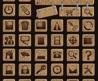 Wood Icon Vector