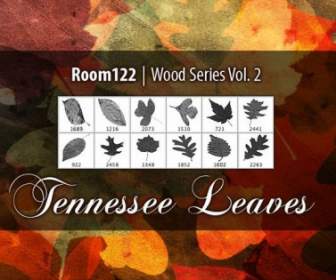 Wood Series Vol Tennessee Leaves