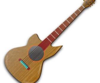 Guitarra De Madeira