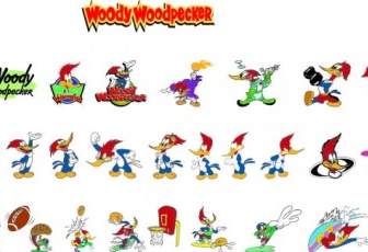 Woody Woodpecker Cartoon Clip Art