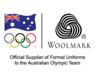 Woolmark ผู้จำหน่ายอย่างเป็นทางการของเครื่องทางทีมงานโอลิมปิคที่ออสเตรเลีย