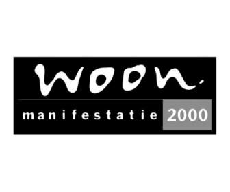 Woon-manifestatie