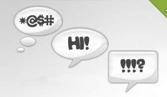 Word And Thought Chat Bubbles