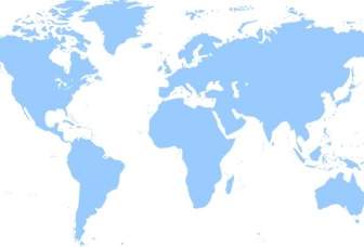 Mundo Mapa Clip Art