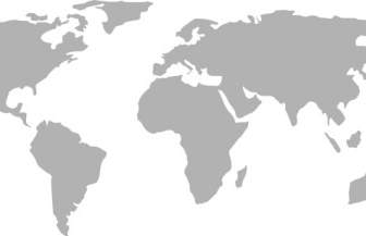 Mapa świata Clipart