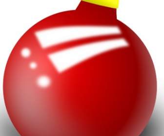 ClipArt Shiney Palla Ornamento Di Natale