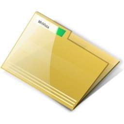 Yellow Close Vista Folder