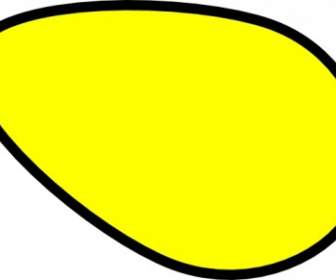 Yellow Easter Egg Clip Art