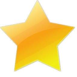 Fünf-Sterne Gelb
