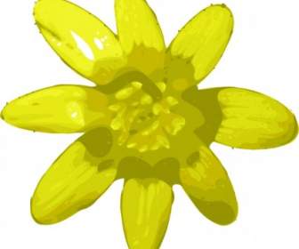 Żółty Kwiat Clipart