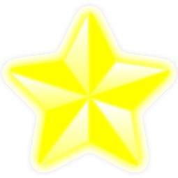 黄色の星