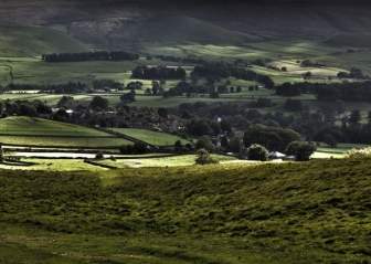 Landschaft Der Yorkshire Dales