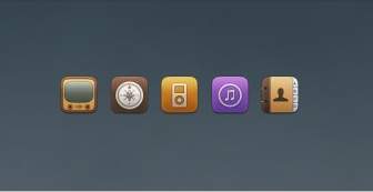 Youtube Compass Ipod Itunes And Contacts Replacement Icons