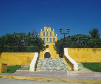 Yucatan Mexico Church