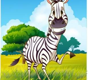 Zebra-Vektor