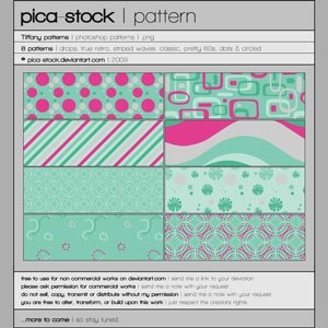 Tiffany Patterns By Pica Stock