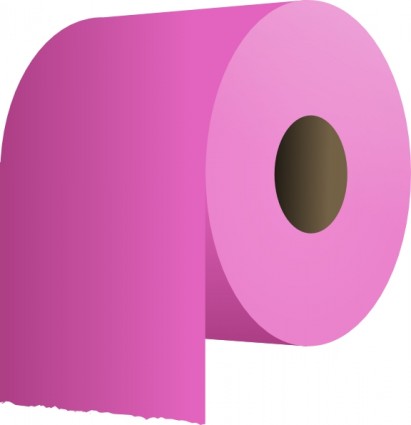 giấy vệ sinh cuộn clip nghệ thuật