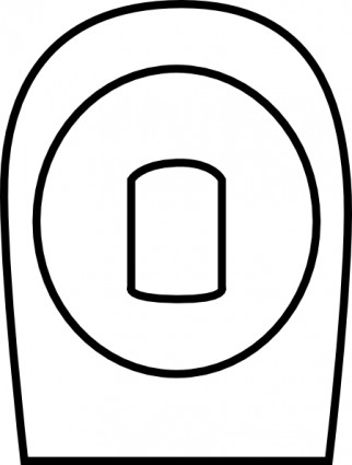 image clipart symbole toilettes