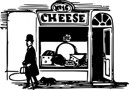 Tom Cheese Shop Clip Art