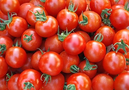 Tomaten-Hintergrundbild