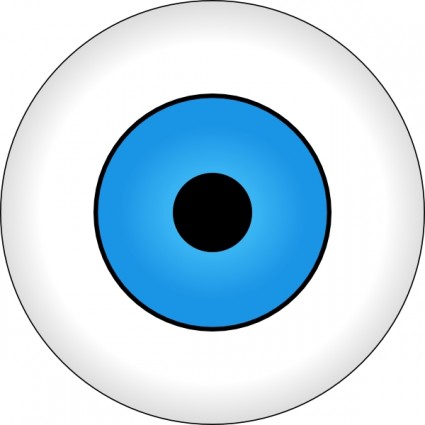tonlima olho azul azul ojo clip art