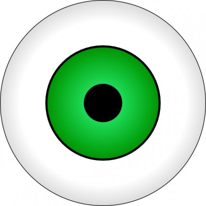tonlima olhos verdes hijau mata clip art