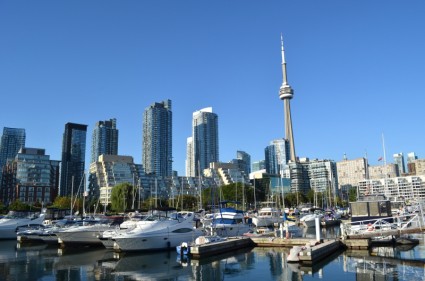 토론토 캐나다 고층 빌딩