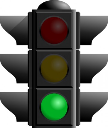 Traffic Light Green Clip Art
