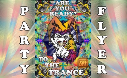 Trance-Party (Handzettel)